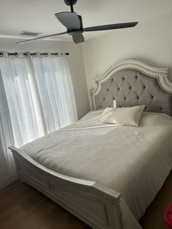 King size bed with mattress