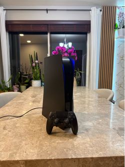 Custom Black PS5 Bundle w/ DualSense Edge Controller | Clean Setup | Great Value
