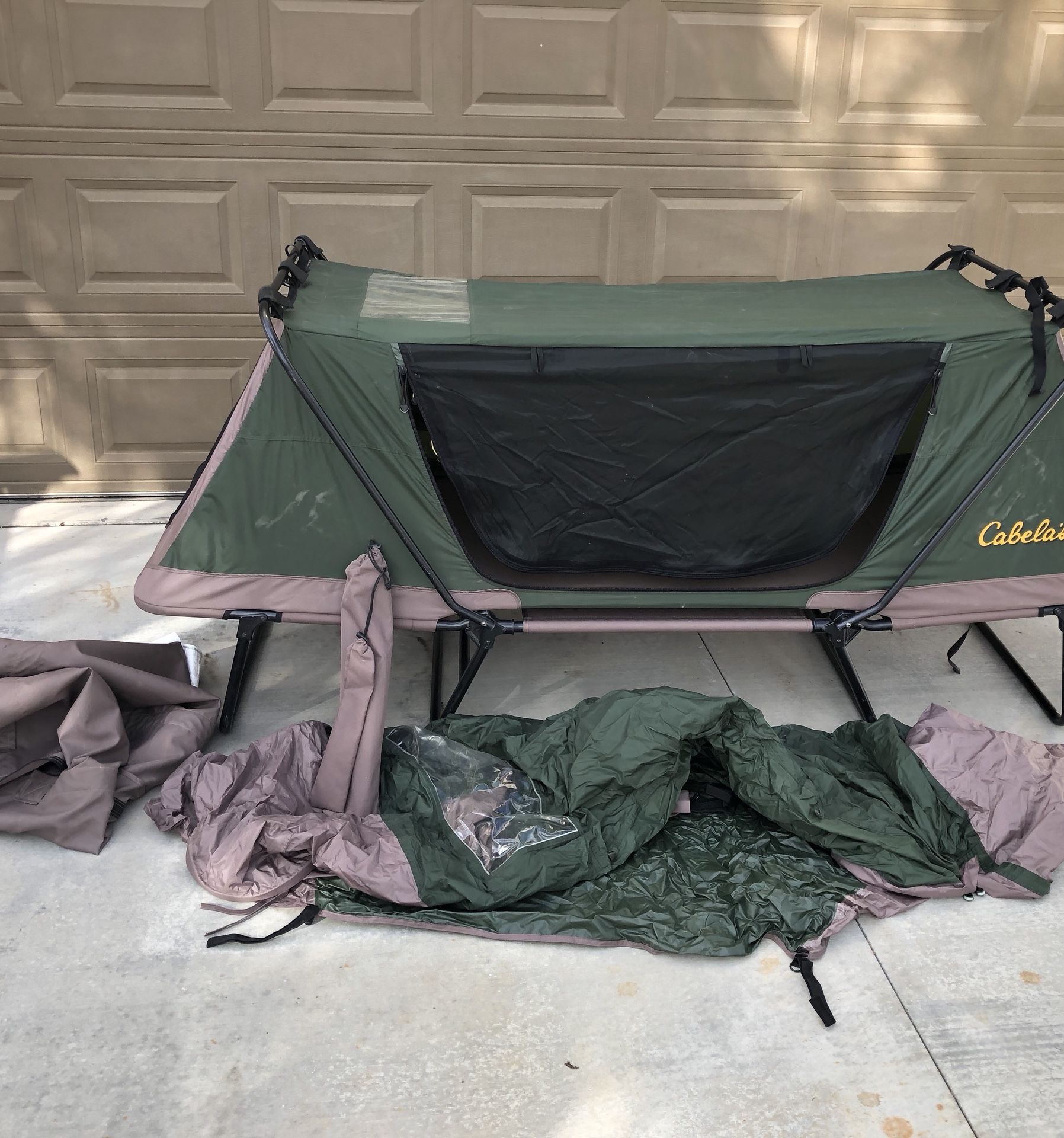 Cabela s Tent Cot for Sale in Temecula CA OfferUp