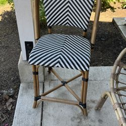 Barstool/rattan Style