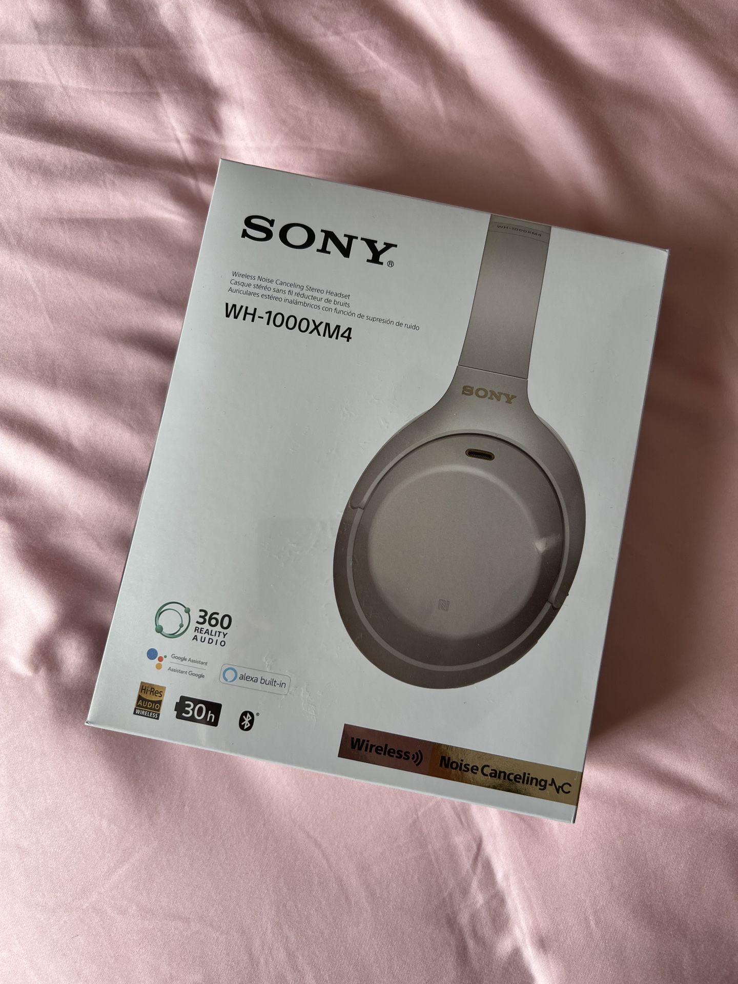 Sony - WH1000XM4 Casque Audio Sans Fil Bluetooth Google Assistant