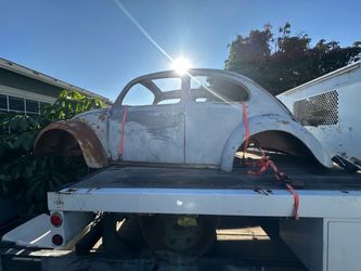 1961 vw rag top with pan