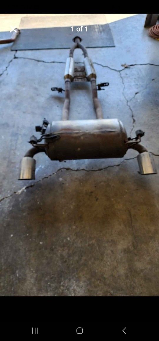 G37 Coupe Stock Exhaust