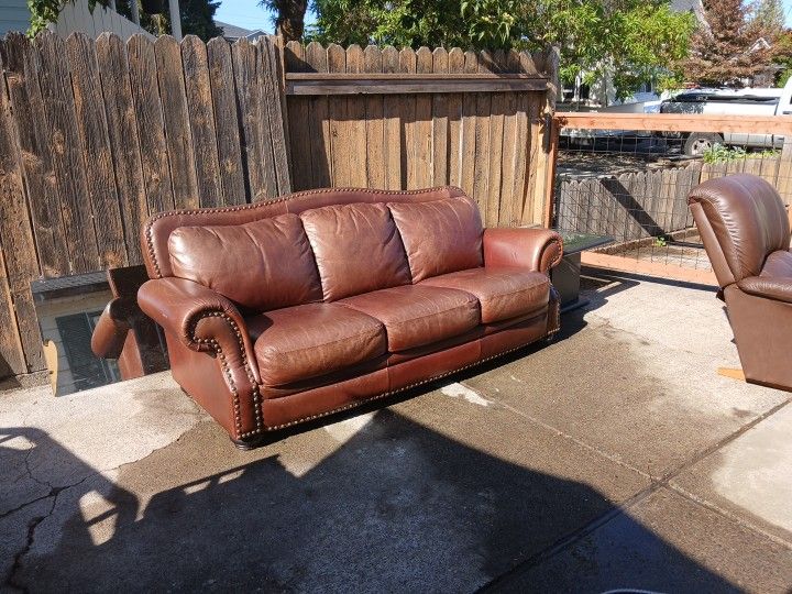 Leather Couch