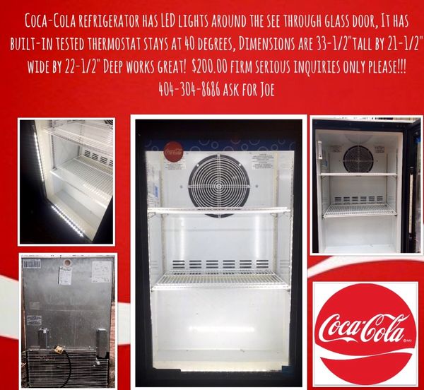 Mini Coca Cola Refrigerator For Sale In Villa Rica Ga Offerup