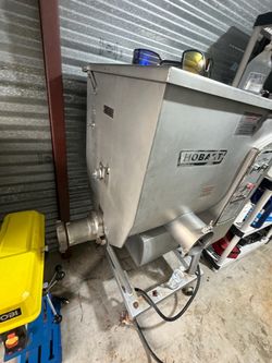 Hobart meat grinder