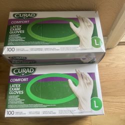 6 Unopened Cases Disposable Gloves.