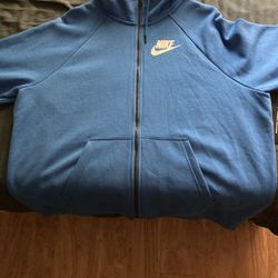 Blue Nike Hoodie Sz XXL 