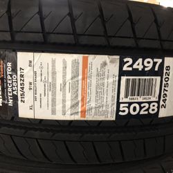 Brand New Tires (1) Milestar Interceptor AS810 (215/45ZR17) (Single) ($67)