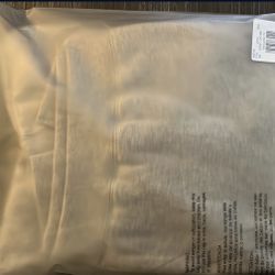 Essentials Hoodie size L light oat 