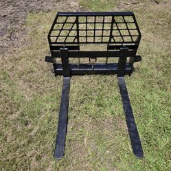 48" Skid Steer Pallet Forks 
