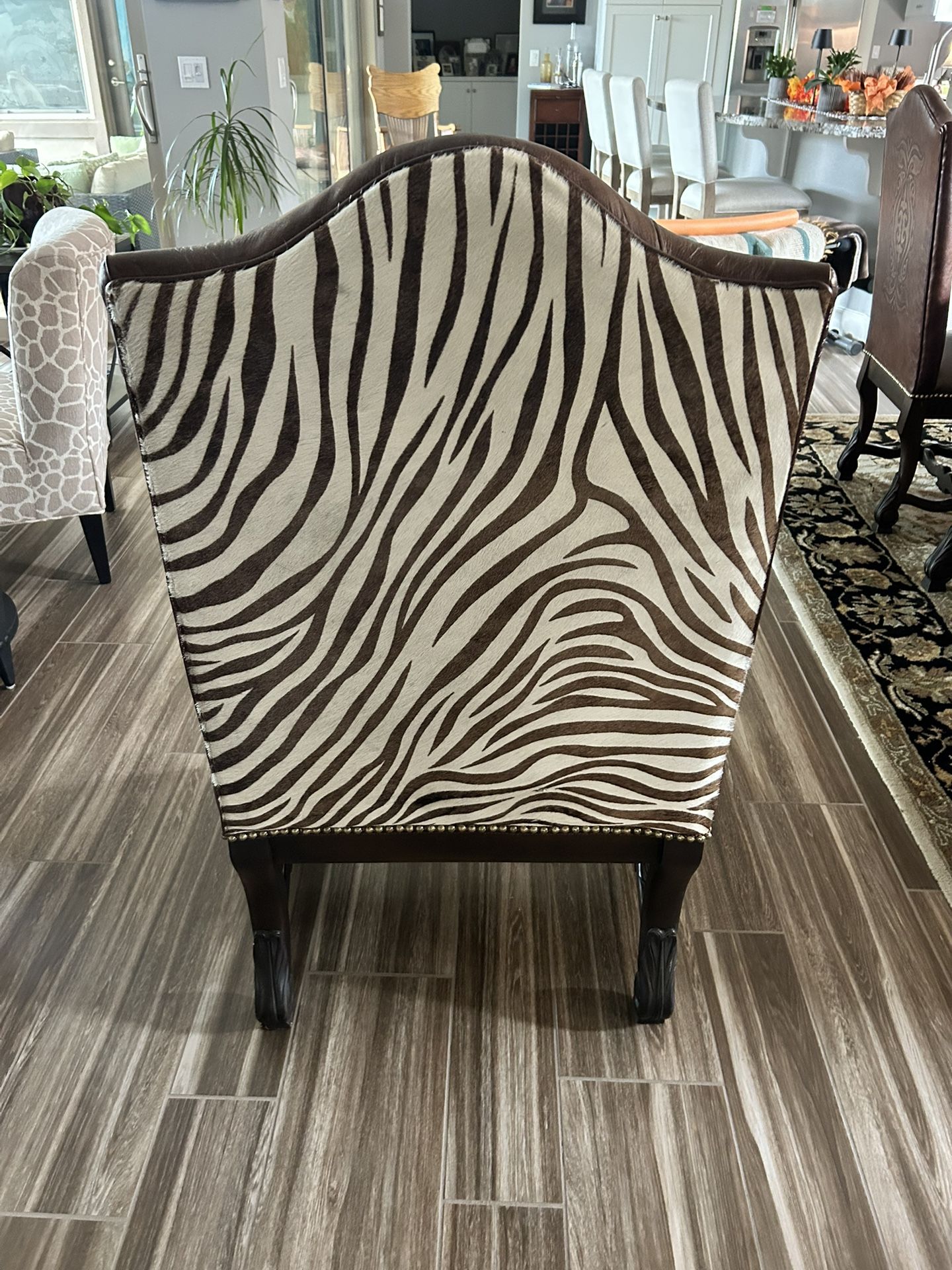 Beautiful Spanish Revival armchairs