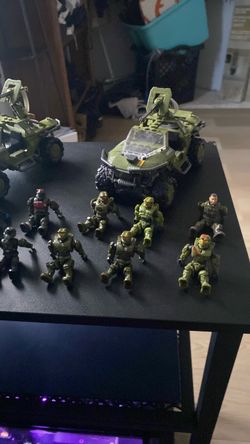 Mega Construx Halo Figures Lot (halo Legos)
