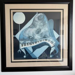 Beautiful Piano Abstract Print