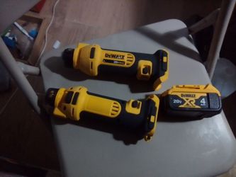 DeWalt drywall cut out tool & Battery
