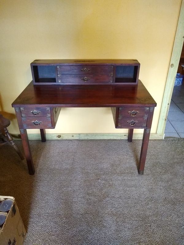 Antique Solid Wood Desk For In Baytown Tx Offerup Antique Solid Wood Desk
