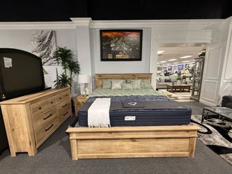 4 PC KING BEDROOM SET