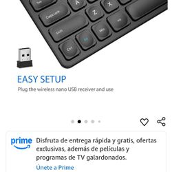 Keyboard Rechargeable Long Battery Life