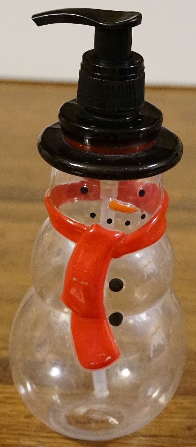 Snowman Soap Dispenser