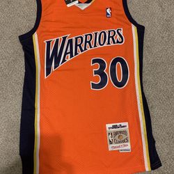 Stephen Curry Warriors hardwood Classic Stitched Jersey XL NEW WITH TAGS 