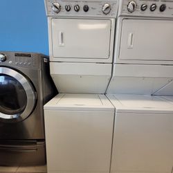 Whirlpool Stackable Washer And Gas Dryer 