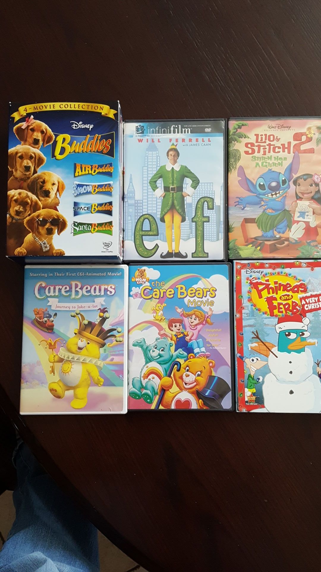 Kids DVDs lot of 9 Buddies Box Set Care Bears more
