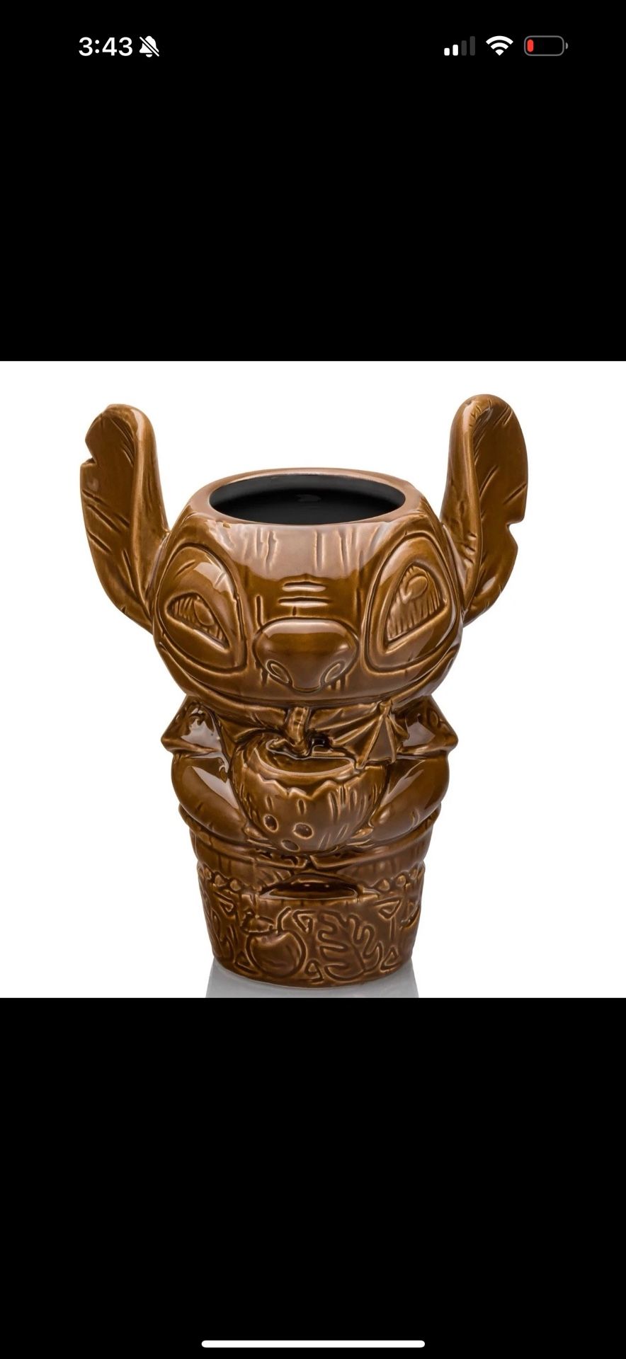 Geeki Tikis Disney Lino and Stitch Experiment 626 Ceramic Mug | Holds 19 ounces 