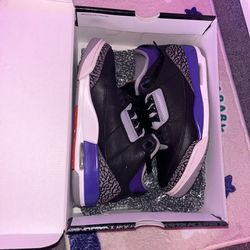 Jordan 3 court purple 