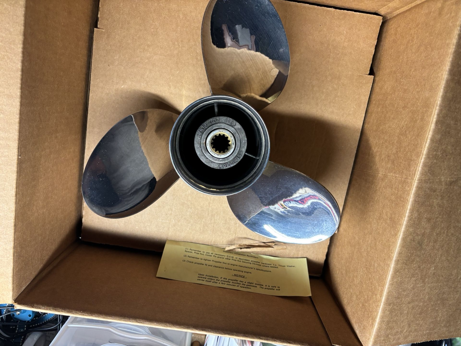 Stiletto Propeller