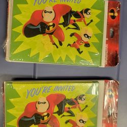 The incredibles party invitations 