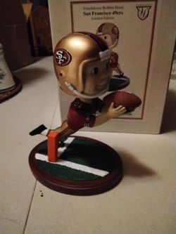 Touchdown Bobbin Head 49ers 