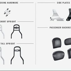 Motorcycle supports and Sissiy Bar