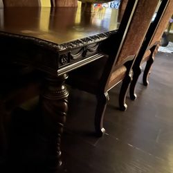 Dining Set With Six Chairs 