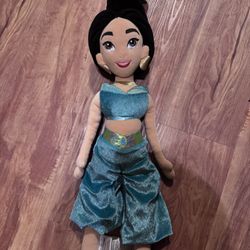 Disney Aladdin Princess Jasmine 20” Plush Doll stuffed animal plushie doll toy p
