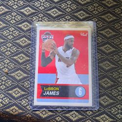 Panini Past And Present LeBron James 2012