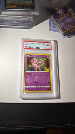 Pokemon Mew 25ths anniversary PSA 8