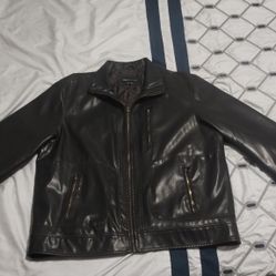 XL Men's Genuine Leather Jacket 
