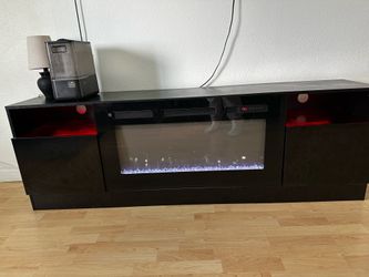 Modern electric fireplace
