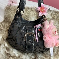 Vintage Coach Shoulder Bag Purse 
