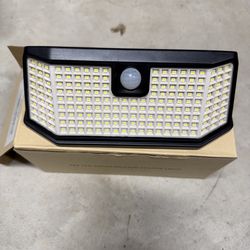 LED light with motion sensor
