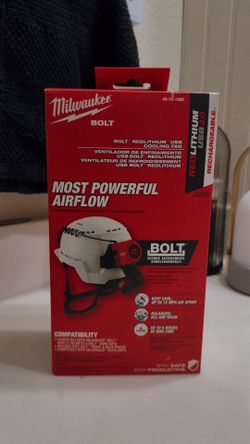 Milwaukee helmet fan