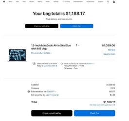 Save 200$ NEW - Never unboxed - still sealed - Apple MacBook Air 13