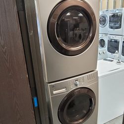 Kenmore Front Load Washer And Stackable Gas Dryer Set