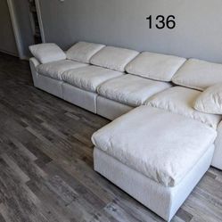 New Cloud Modular Sectional Couch ! Free Delivery 🚚 ! Zero Down Financing  !!