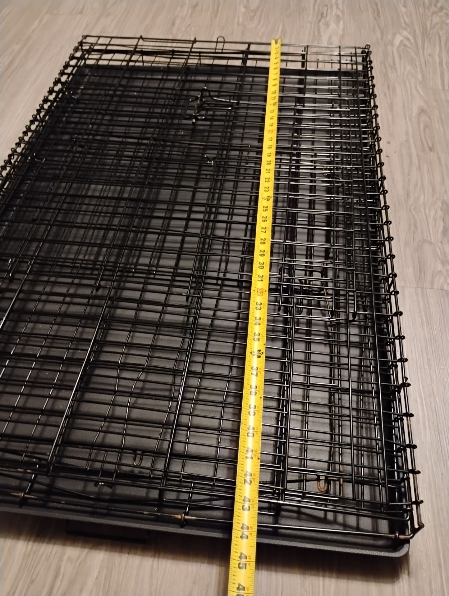Large dog crate $80