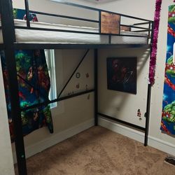 Loft Bed With Space Under