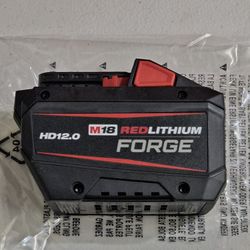 Brand New Milwaukee M18 HD 12.0 Forge battery