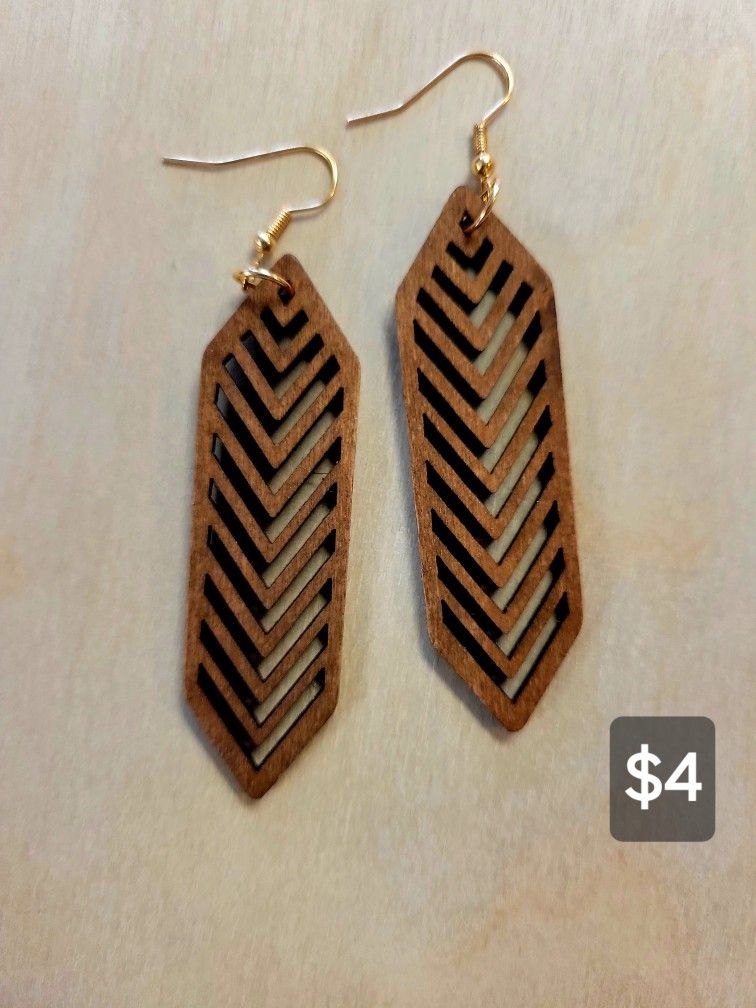 Wooden Earrings
