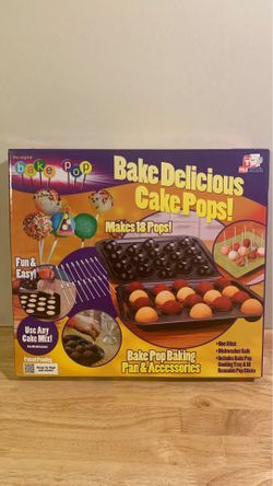Bake pop pan (SEALED) with accessories