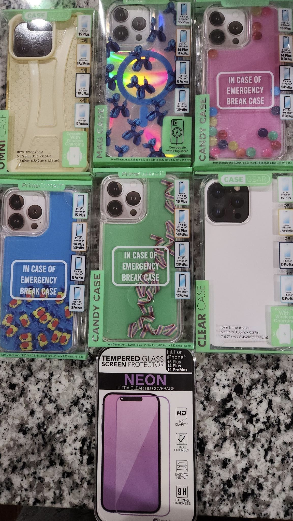 NEW iPhone Case for 15 Plus, 14 Plus, 14 Pro Max, 13 Pro Max, 12 Pro Max